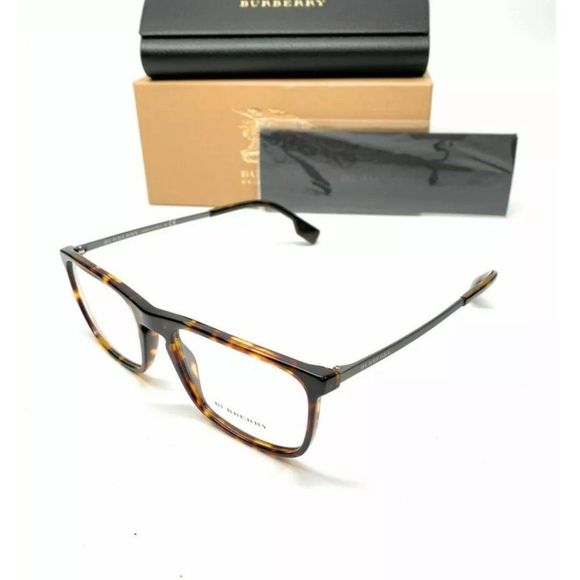 Burberry Men's Dark Havana Eyeglasses! - Picture 1 of 4